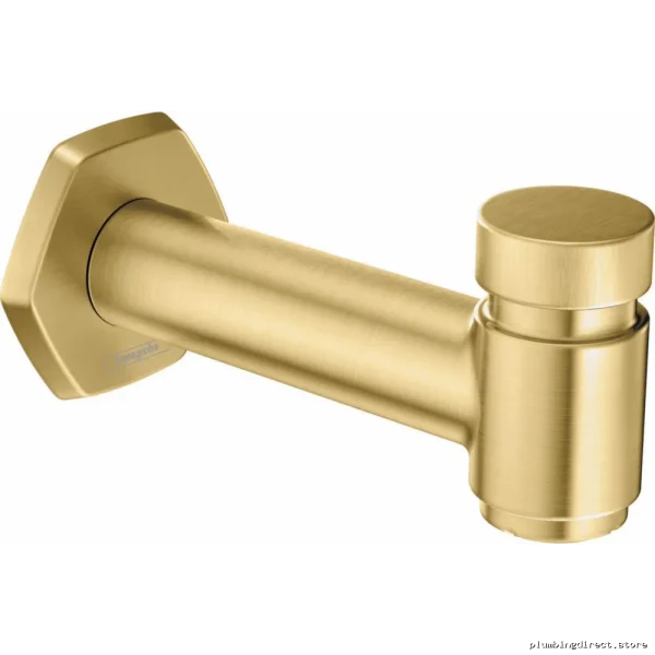 Hansgrohe Locarno Tub Spout with Diverter - Brushed Gold Optic Finish
