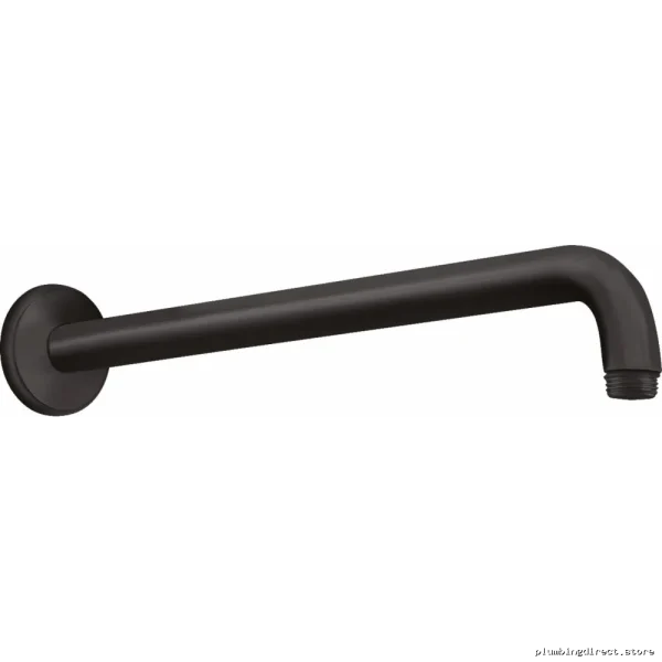 Hansgrohe Matte Black 15 Inch Shower Arm 27413671 - Image 2