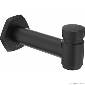 Hansgrohe Matte Black Locarno Tub Spout with Diverter 04815670