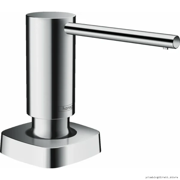 Hansgrohe Chrome Metris Soap Dispenser - Modern Bathroom Essential 40468001