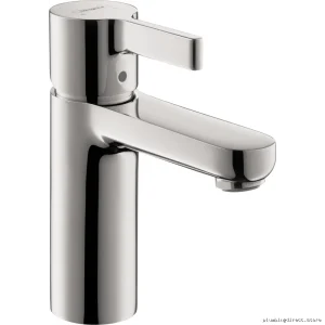 Hansgrohe Metris S Modern Chrome Single-Hole Bathroom Faucet