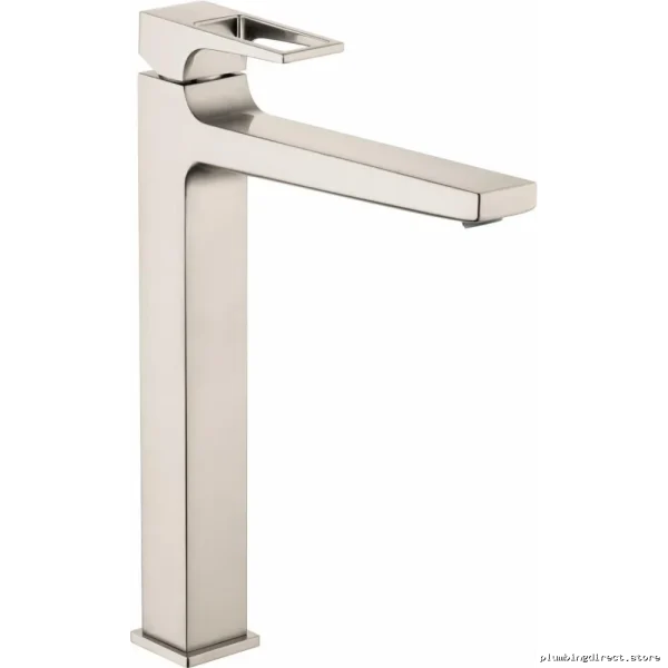 Metropol 260 Vessel Sink Faucet - Brushed Nickel Durable Hansgrohe