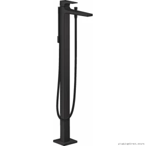 Hansgrohe Metropol Freestanding Tub Filler & Hand Shower - Matte Black