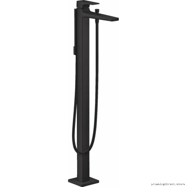 Hansgrohe Metropol Freestanding Tub Filler & Hand Shower - Matte Black