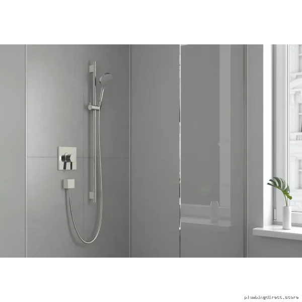 Hansgrohe Chrome 24 Slide Bar Hand Shower - Dual Function, 100 Series - Image 2