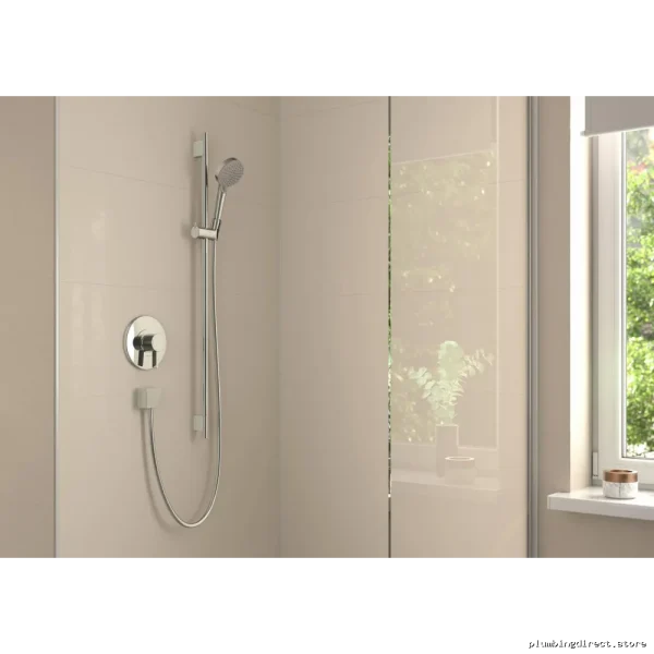 Hansgrohe Chrome 24 Slide Bar Hand Shower - Dual Function, 100 Series - Image 3
