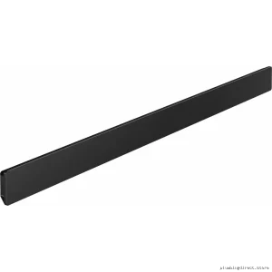 Hansgrohe Modern Matte Black Wall Bar - Space-Saving Bathroom Accessory