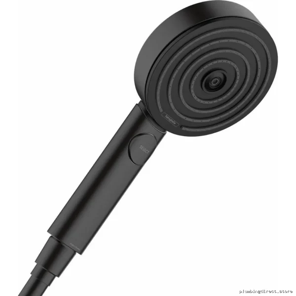 Hansgrohe Pulsify Select S Triple Function Hand Shower - Matte Black High Pressure Aerator Model #24... - Image 2