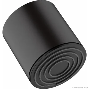 Sleek Matte Black Hansgrohe Pulsify Shower Head