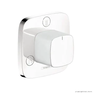 Hansgrohe Puravita Trio/Quattro Chrome Shower Diverters – Sleek Modern Kit #15937