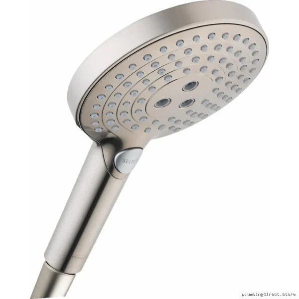 Hansgrohe Raindance Select S 120 Air Brushed Nickel 3-in-1 Hand Shower
