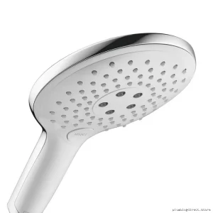 Hansgrohe Raindance AirJet Triple Spray Hand Shower - Chrome & White