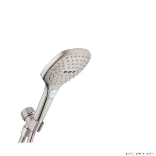 Hansgrohe Raindance AirPower 3-Jet Eco-Saving Hand Shower - Brushed Nickel