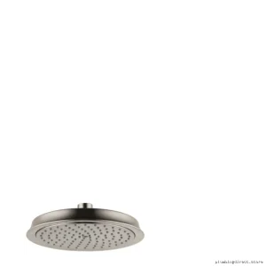 Hansgrohe Raindance C 180 Air 1-Jet Shower Head with Brushed Nickel Finish
