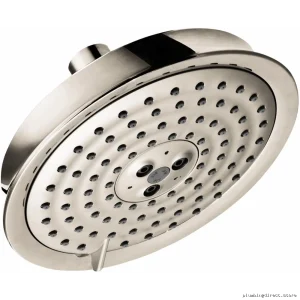 Hansgrohe Raindance Classic 150 Shower Head - 3 Functions, Polished Nickel Finish