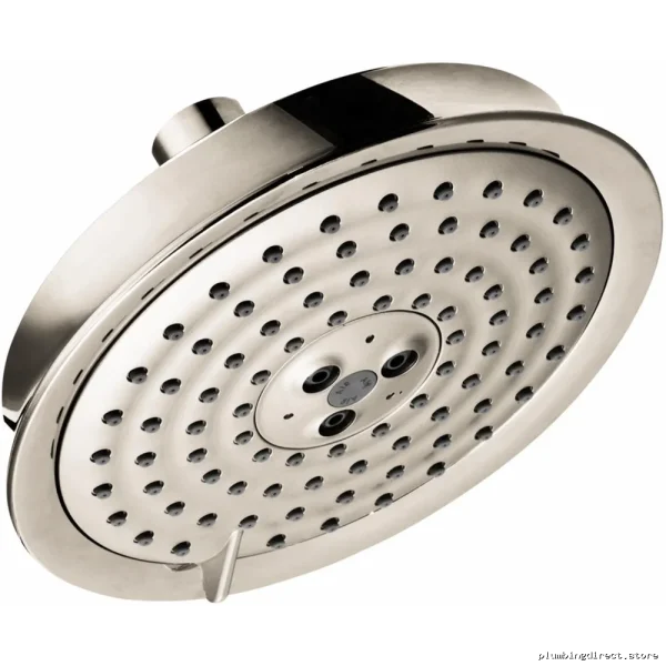 Hansgrohe Raindance Classic 150 Shower Head - 3 Functions, Polished Nickel Finish