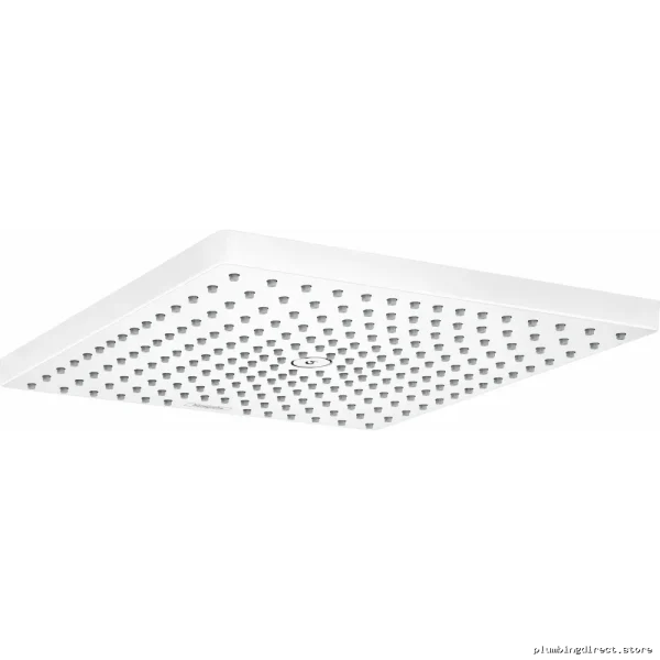 Hansgrohe Raindance E 300 Matte White Shower Head - Single Function 26240701