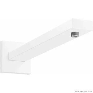 Hansgrohe Raindance E Series Compatible Shower Arm - Matte White