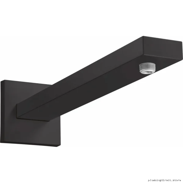 Hansgrohe Raindance E15 Shower Arm - Matte Black Compatible with E300 - Image 2