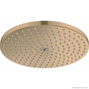 Raindance S 240 Low-Flow Single-Function Shower Head - Brushed Bronze Hansgrohe