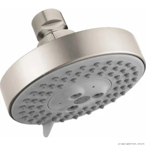Hansgrohe Raindance S 100 Air Triple Spray Shower - Brushed Nickel