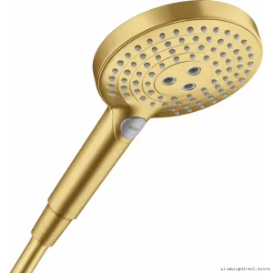 Hansgrohe Raindance Select S 120 Hand Shower Brushed Gold 3-Function Spray
