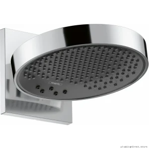 Hansgrohe Rainfinity 250 3-in-1 Shower Head with Wall-Mounted Trim - Chrome