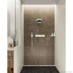 Hansgrohe Rainfinity Matte White 3-Spray Handheld Showerhead 26864701