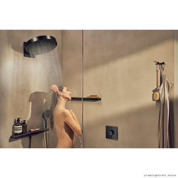 Hansgrohe Rainfinity Multi-Functional Versatile Hand Shower - Matte Black Finish Model Number - Image 3