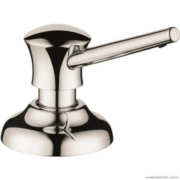 Hansgrohe Stainless Steel Soap Dispenser with Traditional Optic Design