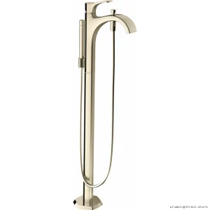 Hansgrohe Stand-Alone Tub Filler & Hand Shower Trim - Brushed Nickel