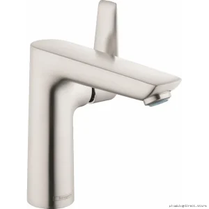 Hansgrohe Talis E 150 Single Hole Bathroom Faucet with Pop-Up Drain - Brushed Nickel