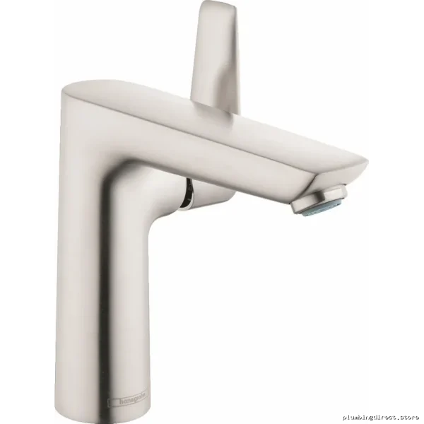 Hansgrohe Talis E 150 Single Hole Bathroom Faucet with Pop-Up Drain - Brushed Nickel