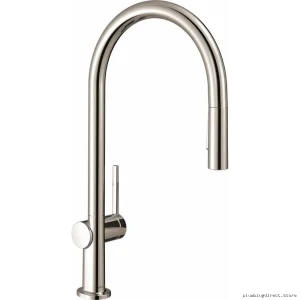 Hansgrohe Talis N Kitchen Faucet with Pulldown Spray - Polished Nickel
