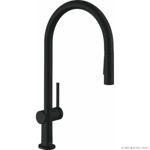 Hansgrohe Talis N Kitchen Faucet with Pulldown Spray - Matte Black