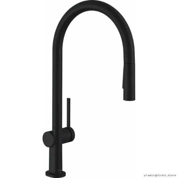 Hansgrohe Talis N Kitchen Faucet with Pulldown Spray - Matte Black