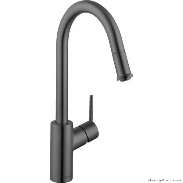 Hansgrohe Talis S Kitchen Faucet with Pulldown Spray - Brushed Black Chrome - Image 2