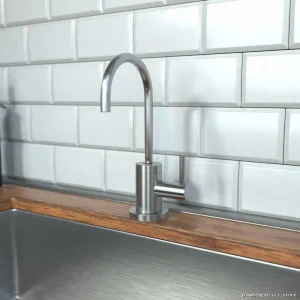 Hansgrohe Talis S Stainless Steel Beverage Faucet with Optic Spout