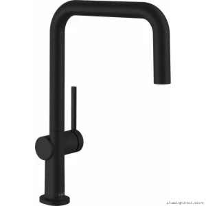 Hansgrohe Talis Series Modern Matte Black Kitchen Faucet