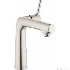 Hansgrohe Talis ST#_S Single Hole Bathroom Faucet with Pop Up Drain - Brushed Nickel