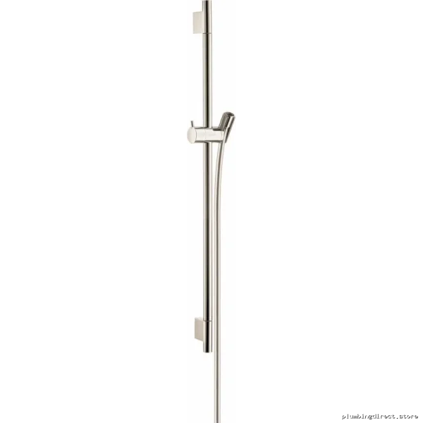 Stylish 24-Inch Polished Nickel Wall Mount Bar - Hansgrohe Unica Series