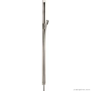 Hansgrohe Unica 36-Inch Brushed Nickel Wall Mounted Towel Bar