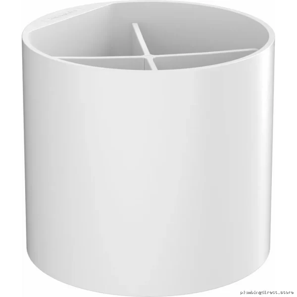 Hansgrohe WallStoris Ceramic Toothbrush Holder - Matte White Bathroom Accessory - Image 2