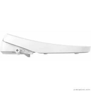 Haven 5000 Elongated Plastic Bidet Seat UV Sterilizing - White HV5000E Model Bemis