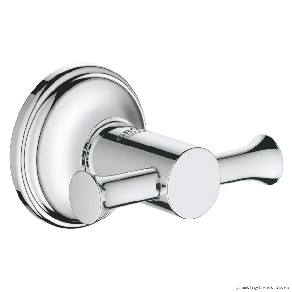 HeavyDutyChromeBathRobeHookbyGroh