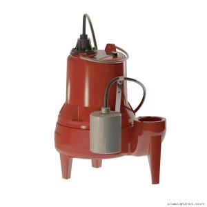 0.4 HP Heavy-Duty Manual Sewage Pump with 50ft Cord - LE41M-5 Liberty Pumps