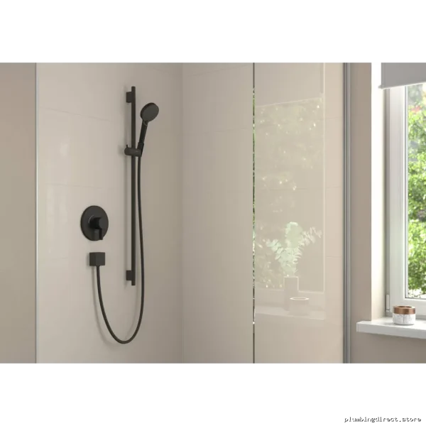 Techniflex 63 Heavy-Duty Matte-Black Shower Hose Model 28276673 Hansgrohe