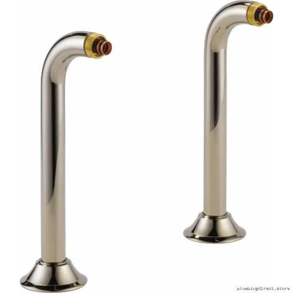 Height-Adjustable Deck-Mount Tub Faucet Risers - Polished Chrome Brizo RP73765PN