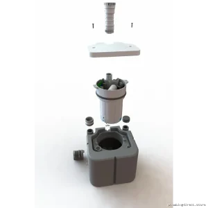 High-Flow Commercial-Residential Drain Pump | Saniswift Pro Gray 022 Saniflo