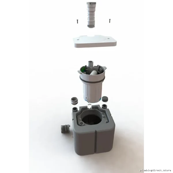 High-Flow Commercial-Residential Drain Pump | Saniswift Pro Gray 022 Saniflo